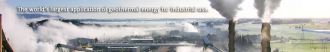 The world's largest application of geothermal energy for industrial use.